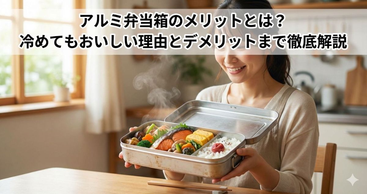 アルミ弁当箱 メリット