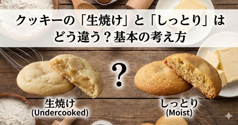 クッキー 生焼け 見分け方 