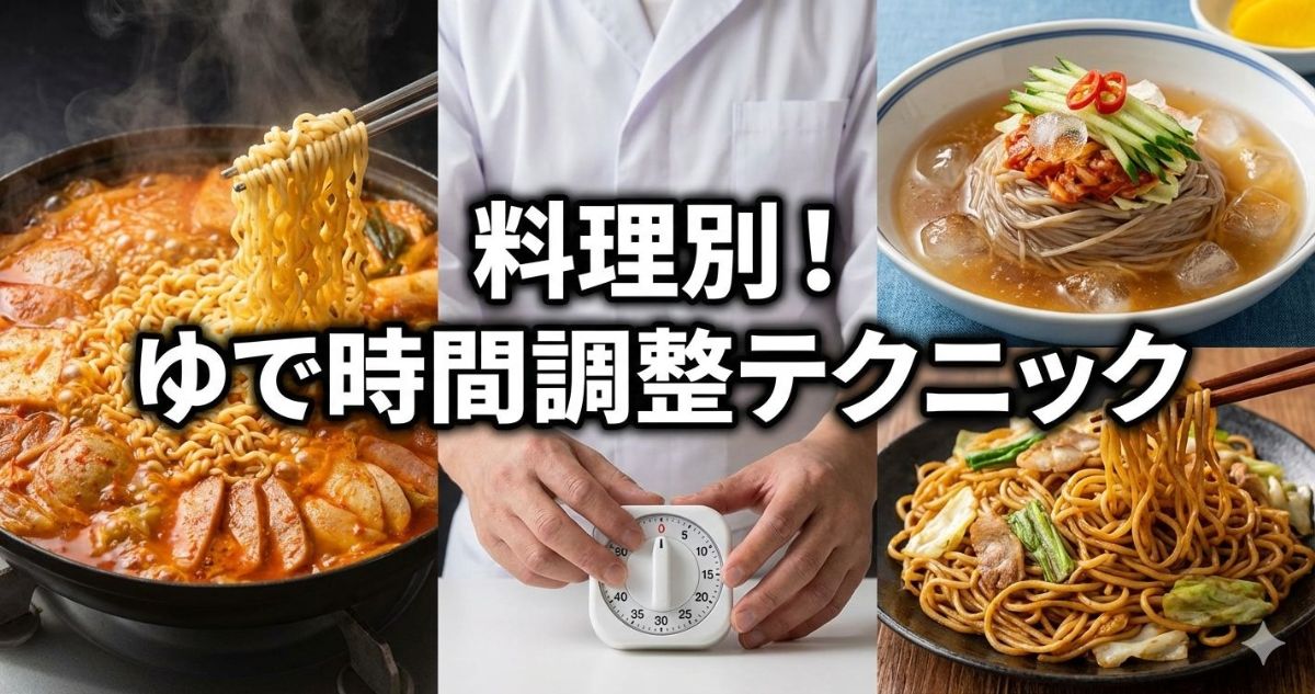 サリ麺 ゆで時間