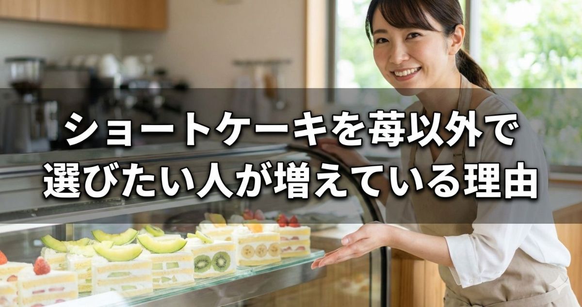 ショートケーキ 苺以外