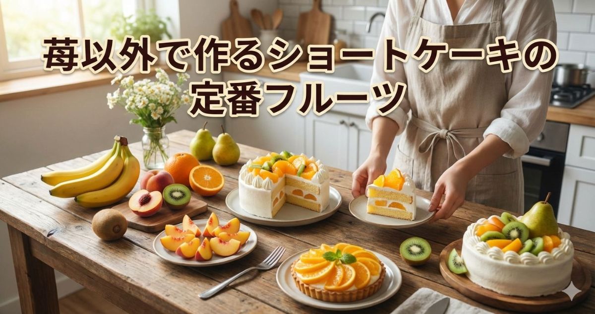 ショートケーキ 苺以外