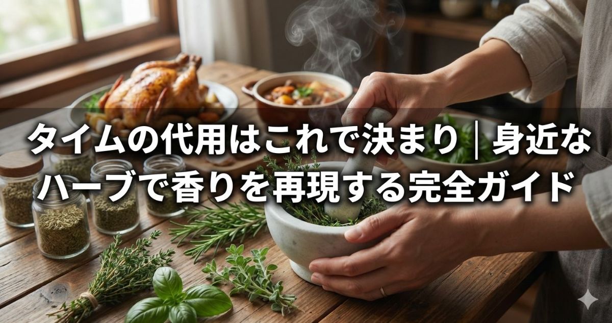 タイム 代用