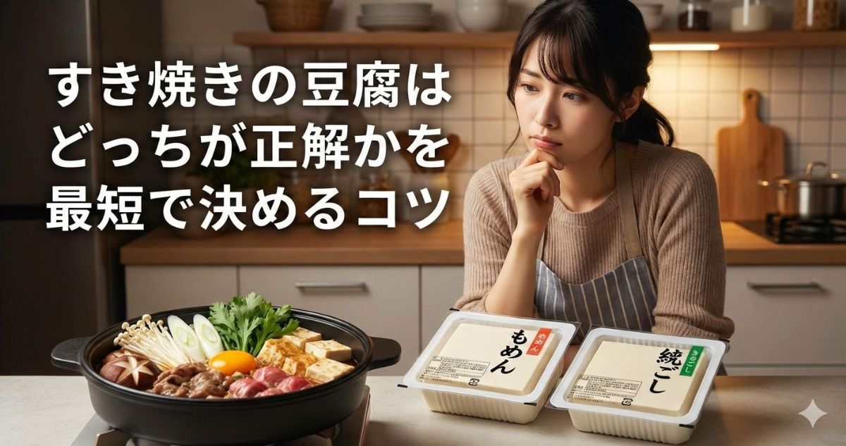 すき焼き 豆腐 どっち