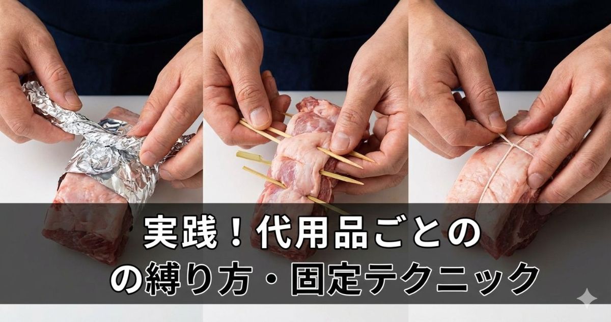 タコ糸 代用 オーブン