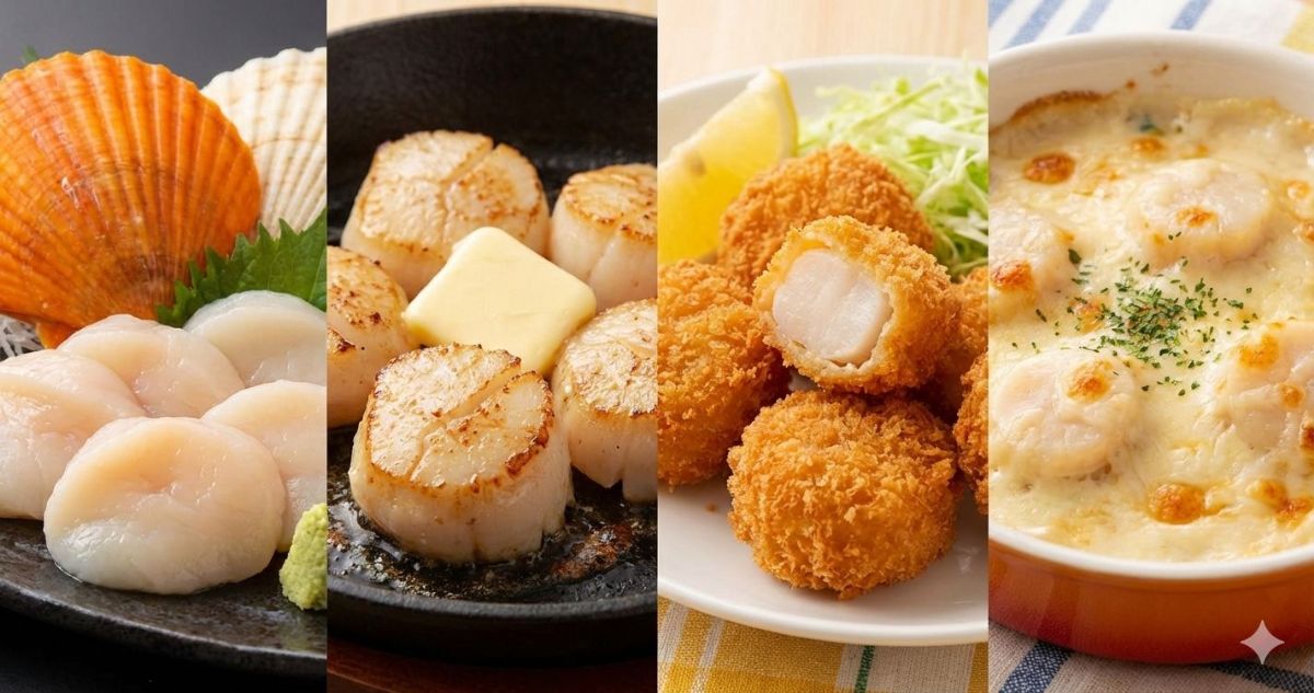 ホタテ オレンジ 白 どっちが美味しい 