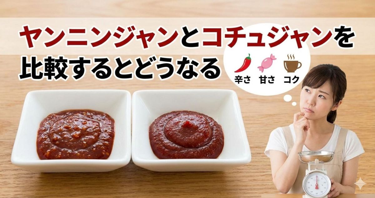 ヤンニンジャン コチュジャン 違い