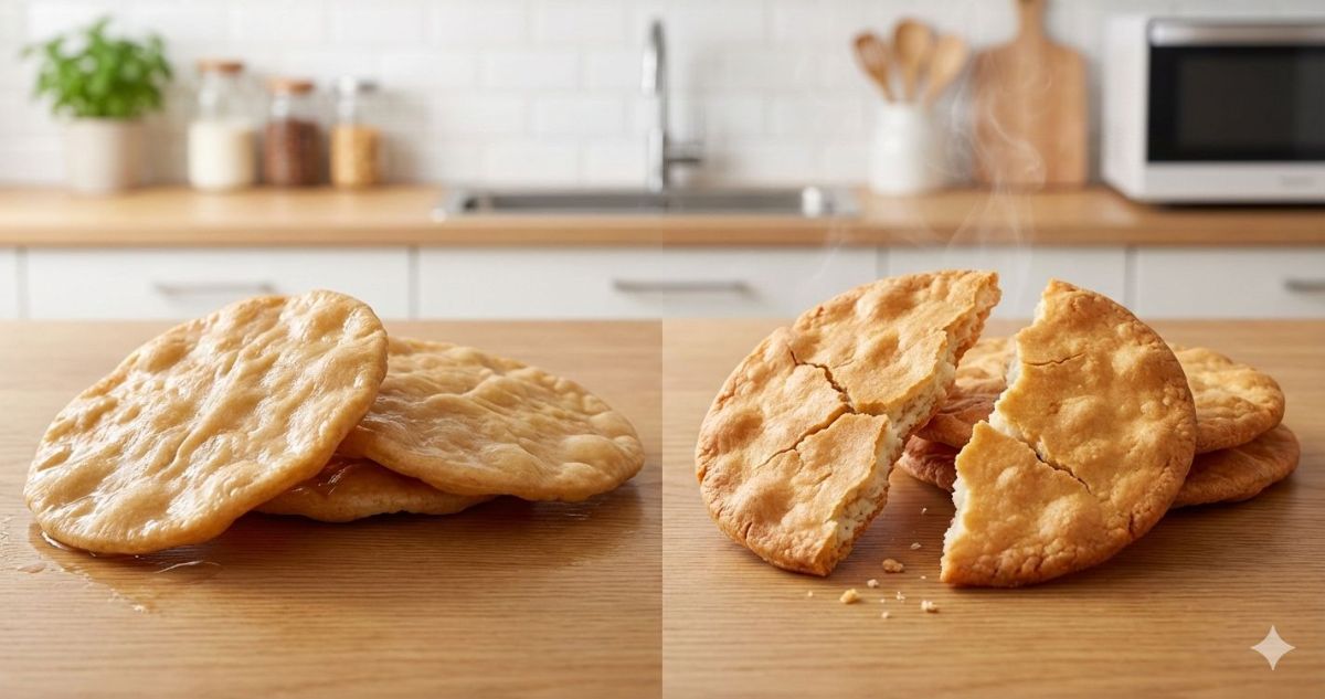 湿気たせんべい 戻す方法