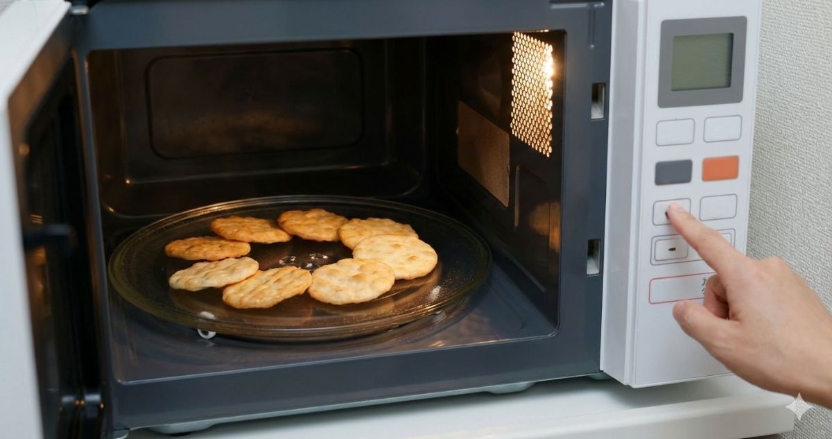 湿気たせんべい 戻す方法