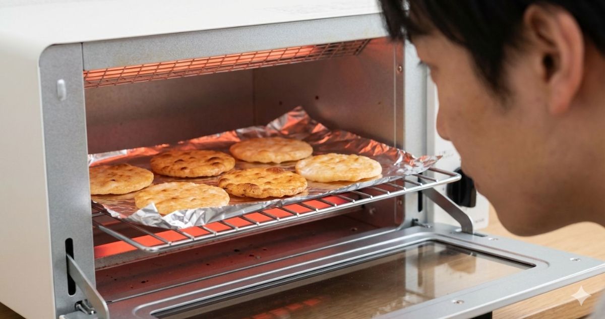 湿気たせんべい 戻す方法