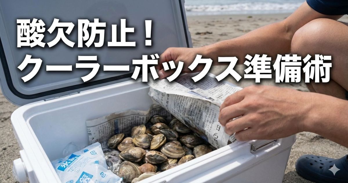 潮干狩り アサリ持ち帰り方