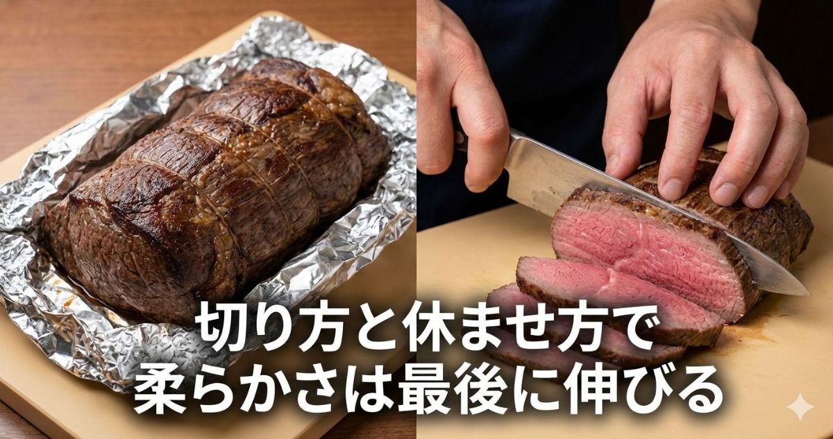 牛肩ロースかたまり 柔らかく