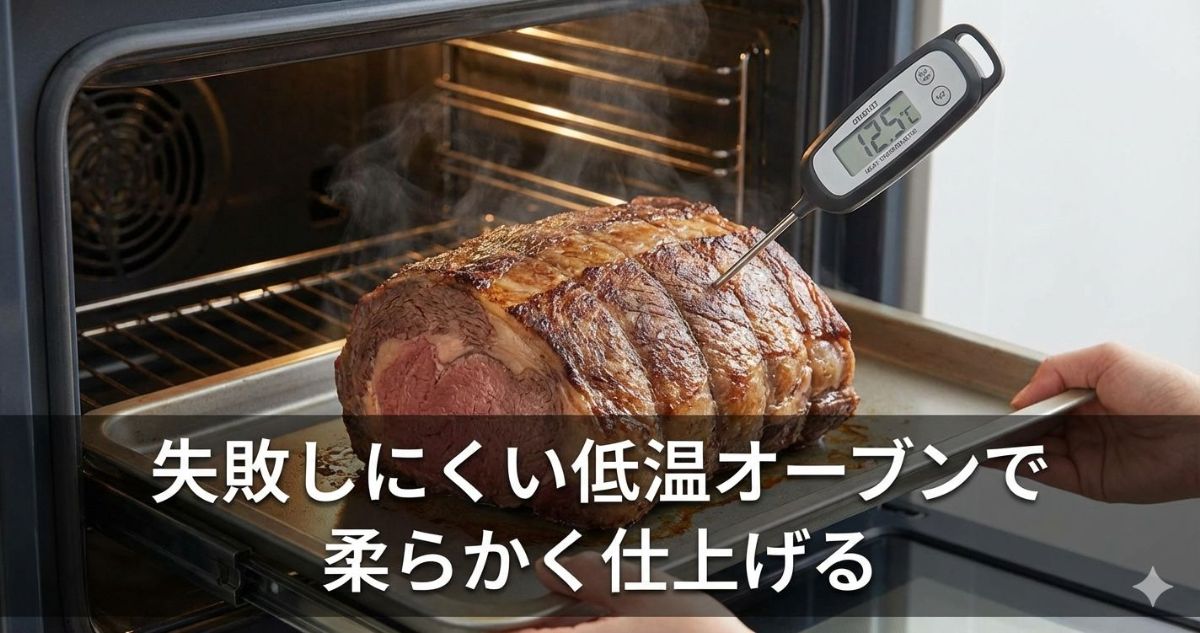 牛肩ロースかたまり 柔らかく