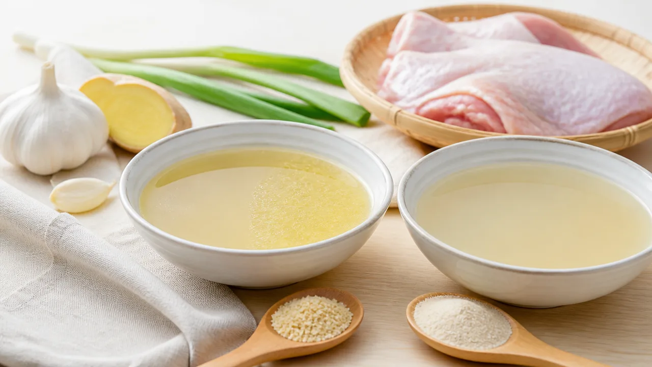 創味シャンタンと鶏がらスープの違いは？味や使い方、代用方法を比較