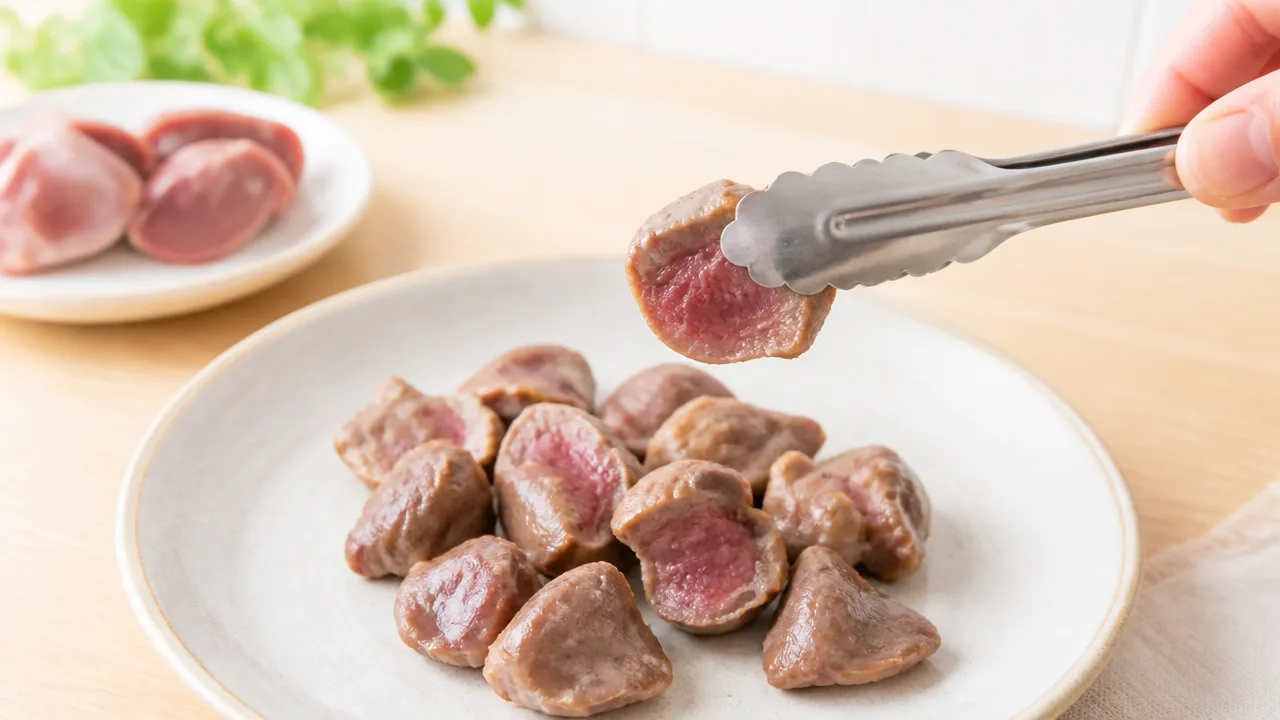 砂肝は焼いても赤いけど大丈夫?火の通りを見分けるポイント